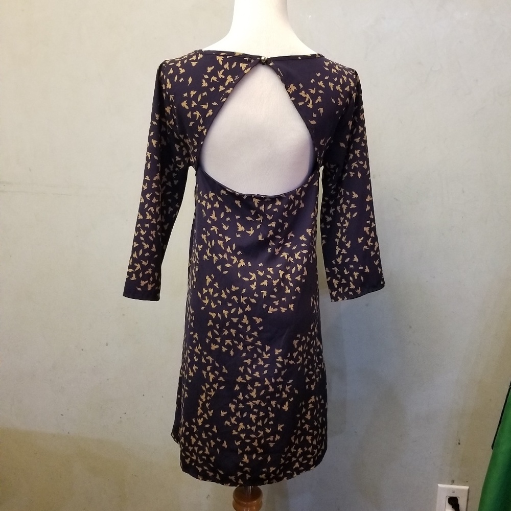 Everly Anthropologie bird dress (H9) - Picture 7 of 8